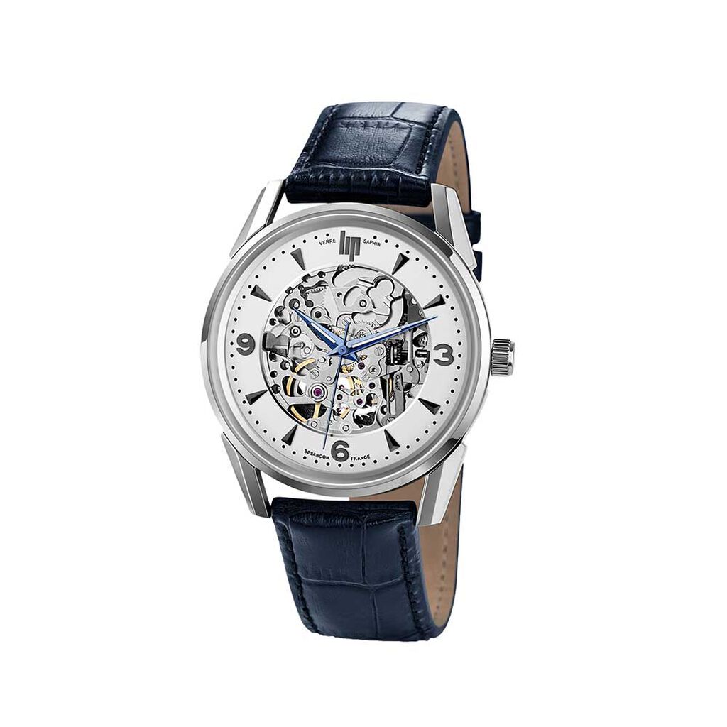 Montre Lip Himalaya Squelette Argent&eacute; - Montres automatiques Homme | Marc Orian