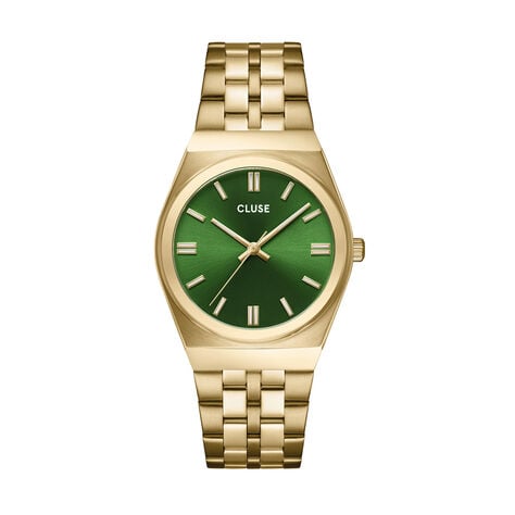 Montre Cluse Retro 70's Vert - Montres étanches Femme | Marc Orian