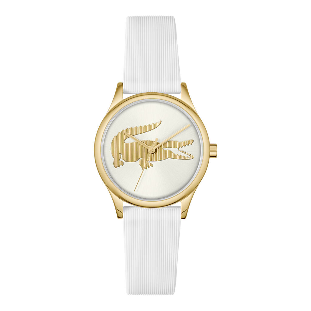 Montre Lacoste Crocodelle Blanc - Montres étanches Femme | Marc Orian