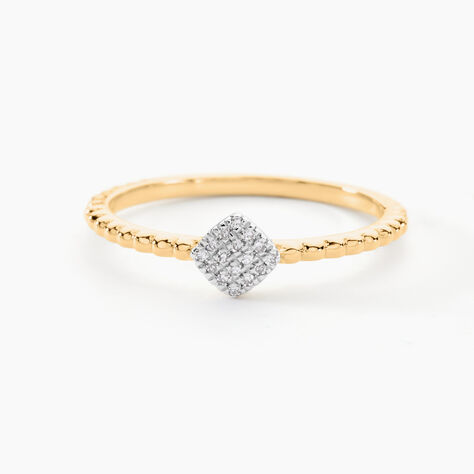 Bague Hanadi Or Jaune Diamant - Bagues pierres précieuses Femme | Marc Orian