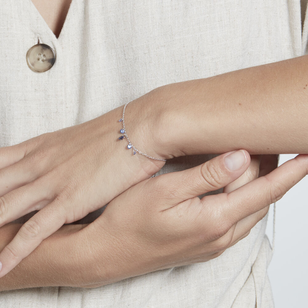 Bracelet Neoma Argent Oxyde De Zirconium - Bracelets chaînes Femme | Marc Orian