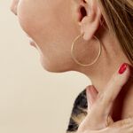 Cr&eacute;oles Ulrica Or Jaune - Cr&eacute;oles Femme | Marc Orian