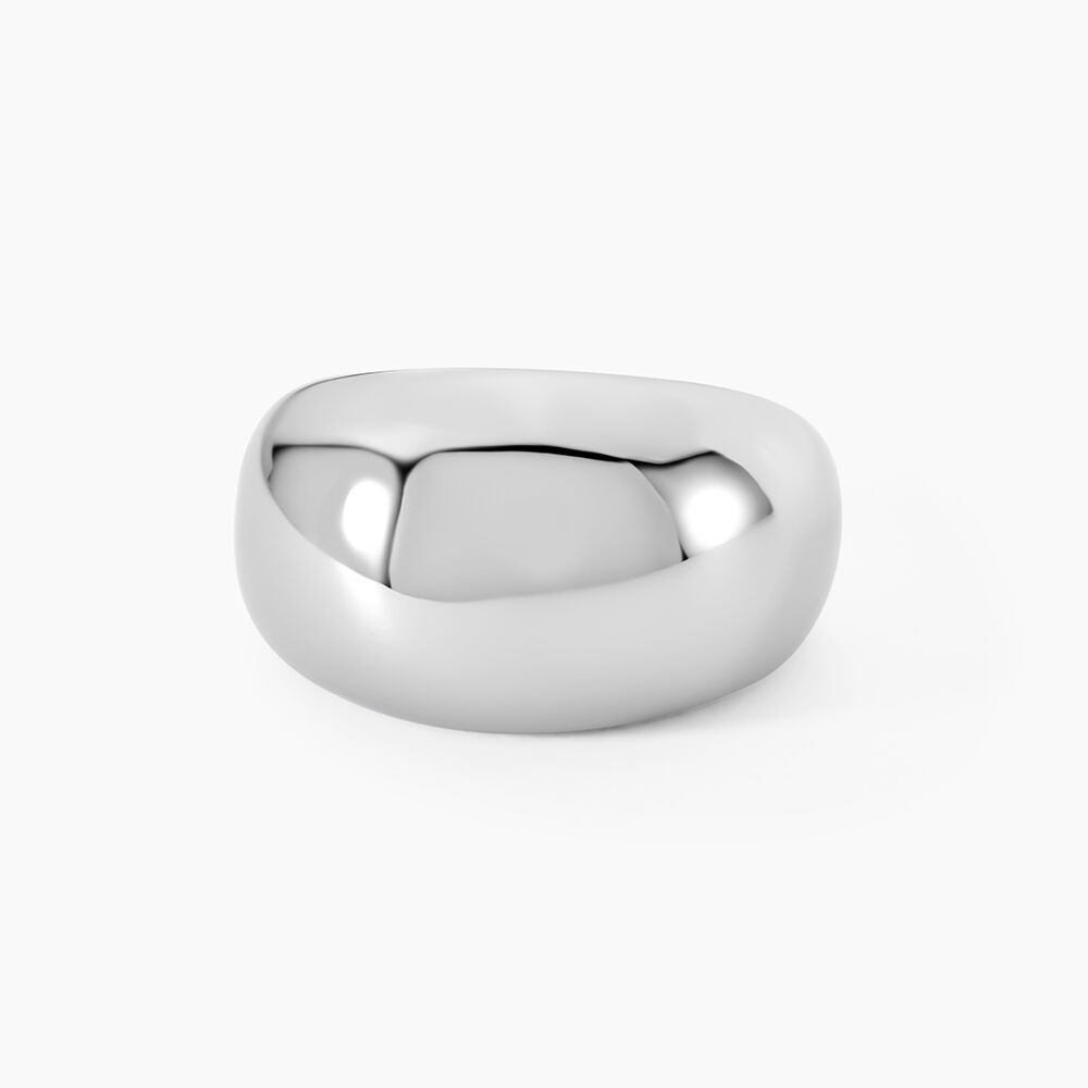 Bague Cleoria Acier Blanc - Bijoux fantaisie Femme | Marc Orian