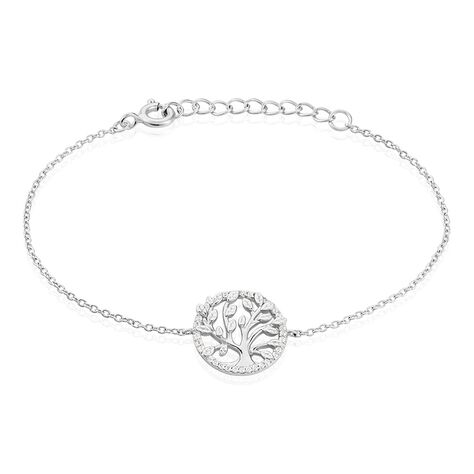 Bracelet Maximilian Argent Blanc Oxyde De Zirconium - Bracelets chaînes Femme | Marc Orian