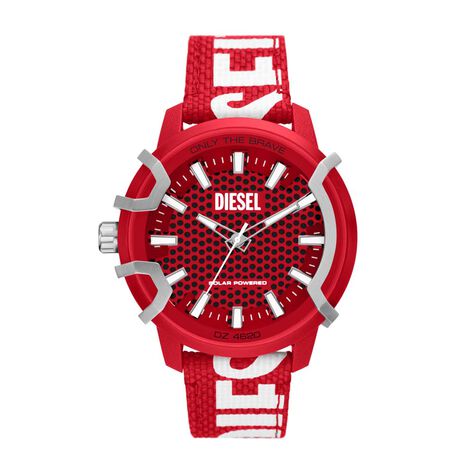 Montre Diesel Fossil Griffed Rouge - Montres Homme | Marc Orian