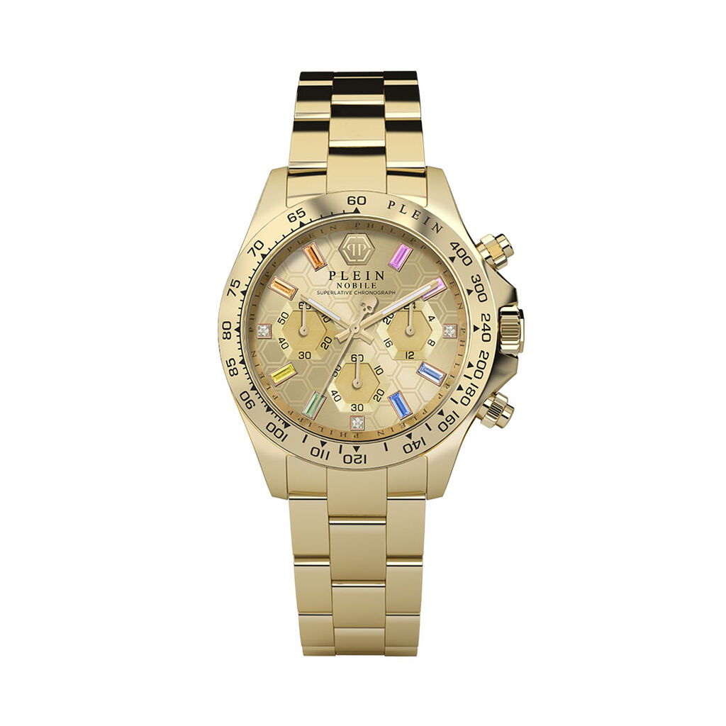 Montre Philipp Plein Nobile Lady Doré - Montres étanches Homme | Marc Orian