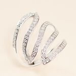 Bague Orsina Argent Argent&eacute; Oxyde De Zirconium - Bijoux fantaisie Femme | Marc Orian