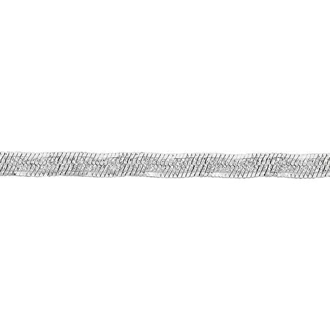 Collier Leonte Argent Blanc - Chaines Femme | Marc Orian