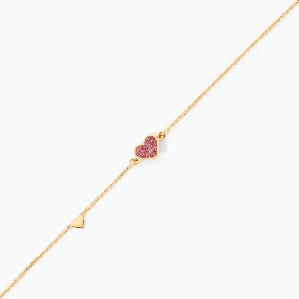 Bracelet Soraya Coeur Or Jaune - Bracelets cha&icirc;nes Enfant | Marc Orian