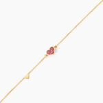 Bracelet Soraya Coeur Or Jaune - Bracelets cha&icirc;nes Enfant | Marc Orian