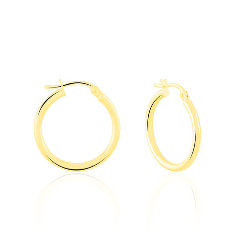 Créoles Verania Or Jaune - Boucles d'oreilles Créoles Femme | Marc Orian