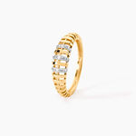 Bague Hamo Or Jaune Diamant - Bagues pierres pr&eacute;cieuses Femme | Marc Orian