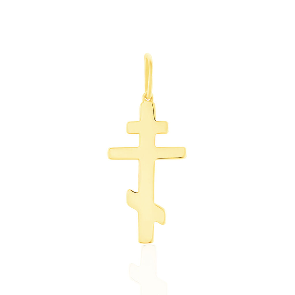 Pendentif Cobeia Orthodoxe Or Jaune - Pendentifs Famille | Marc Orian