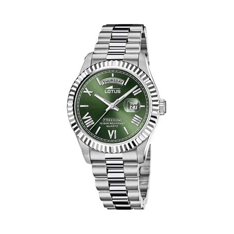 Montre Lotus Freedom Collection Vert - Montres classiques Homme | Marc Orian