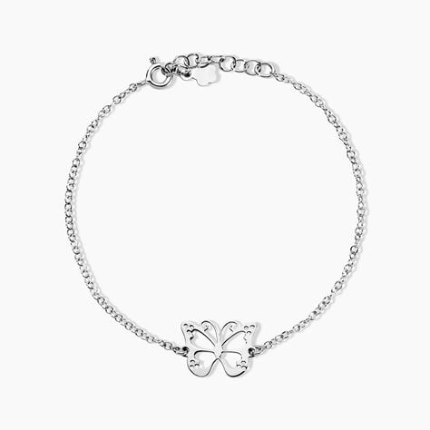 Bracelet Farfalla Argent Blanc - Bracelets fantaisie Femme | Marc Orian