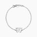 Bracelet Farfalla Argent Blanc - Bracelets fantaisie Femme | Marc Orian