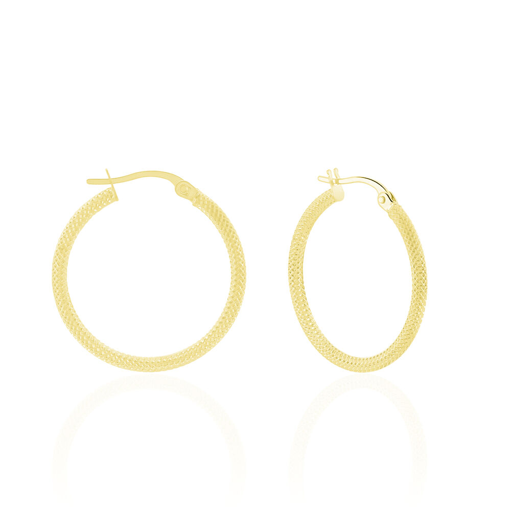 Créoles Ulrica Or Jaune - Créoles Femme | Marc Orian