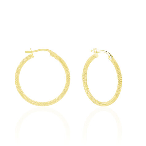 Créoles Ulrica Or Jaune - Créoles Femme | Marc Orian