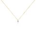 Collier Mei Or Jaune Diamant - Colliers solitaires Femme | Marc Orian