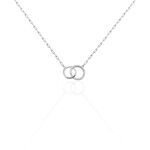 Collier Isabel Argent Blanc Oxyde De Zirconium - Colliers avec pierres Femme | Marc Orian