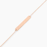 Bracelet Beavis Or Rose - Bracelets cha&icirc;nes Femme | Marc Orian