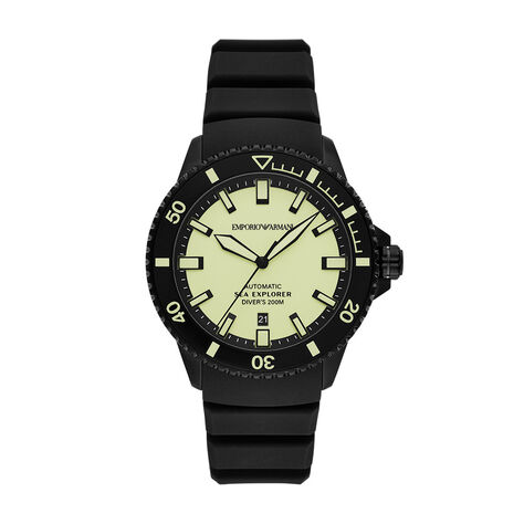 Montre Emporio Armani Sea Explorer Jaune - Montres automatiques Homme | Marc Orian
