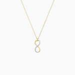 Collier Infino Or Jaune Diamant - Colliers avec pierres Femme | Marc Orian