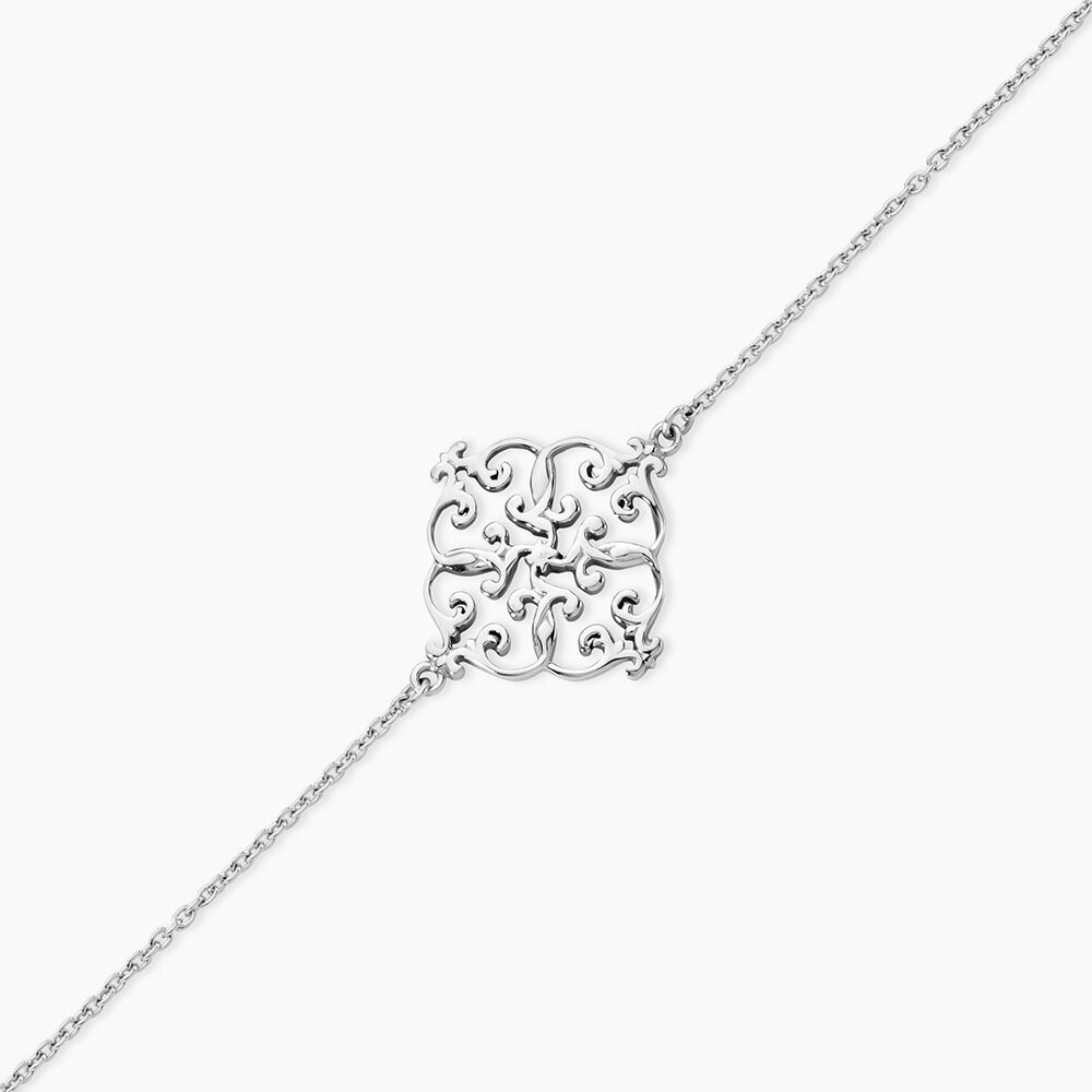 Bracelet Raelene Argent Blanc - Bracelets fantaisie Femme | Marc Orian