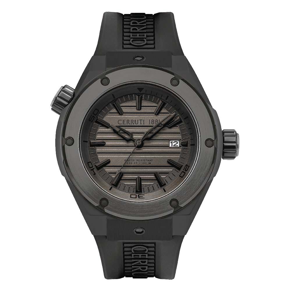 Montre Cerruti Ruscello Noir - Montres étanches Homme | Marc Orian