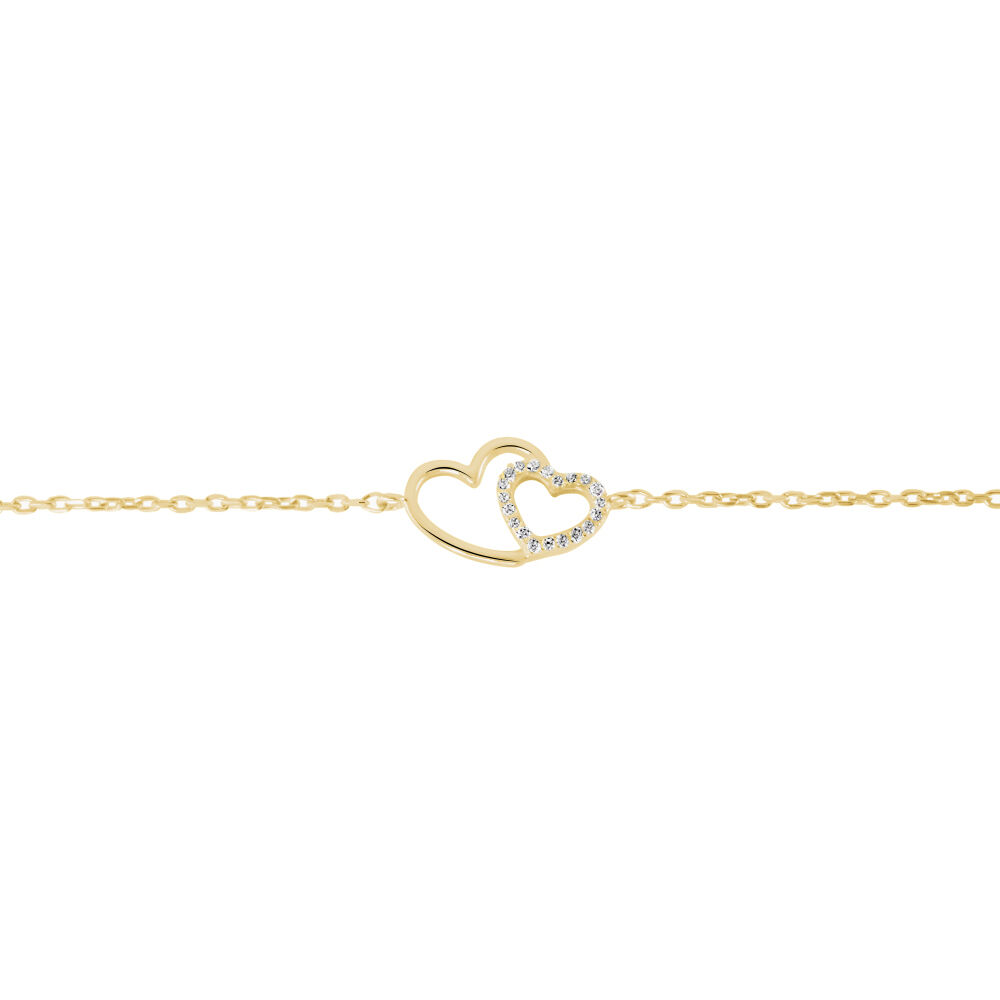 Bracelet Alexandra Plaqué Or Jaune Oxyde De Zirconium - Bracelets chaînes Femme | Marc Orian