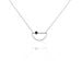 Collier Sindy Argent Blanc Oxyde De Zirconium - Colliers avec pierres Femme | Marc Orian