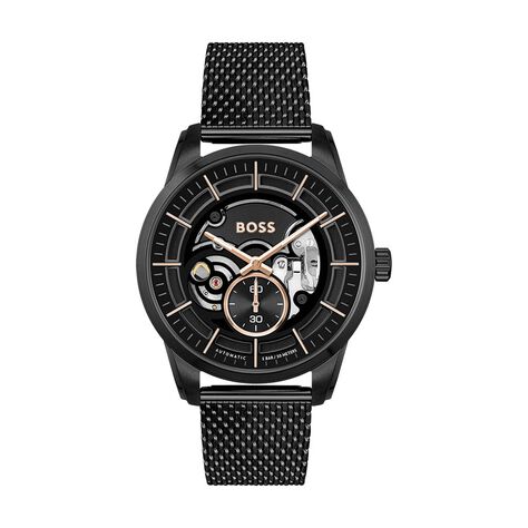 Montre Boss sophio Auto Noir - Montres automatique Homme | Marc Orian