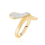 Bague Reyyanae Plaqu&eacute; Or Jaune Oxyde De Zirconium - Bijoux fantaisie Femme | Marc Orian