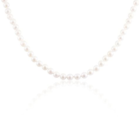 Collier Akoya Or Jaune Perle De Culture D'akoya - Colliers avec pierres Femme | Marc Orian