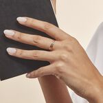 Bague Solitaire Gisla Or Tricolore Diamant - Solitaires Femme | Marc Orian