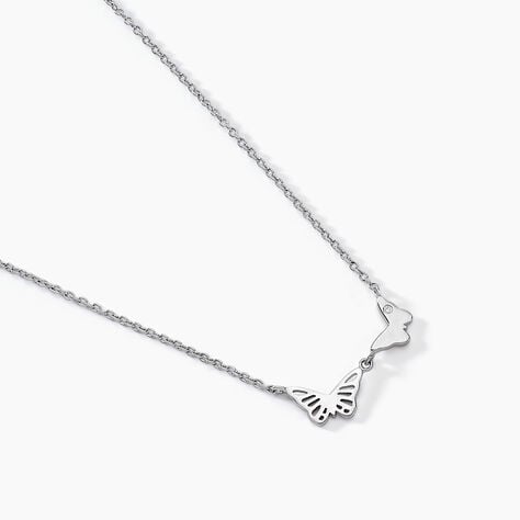 Collier Thecla Argent Blanc Oxyde De Zirconium - Colliers avec pierres Femme | Marc Orian