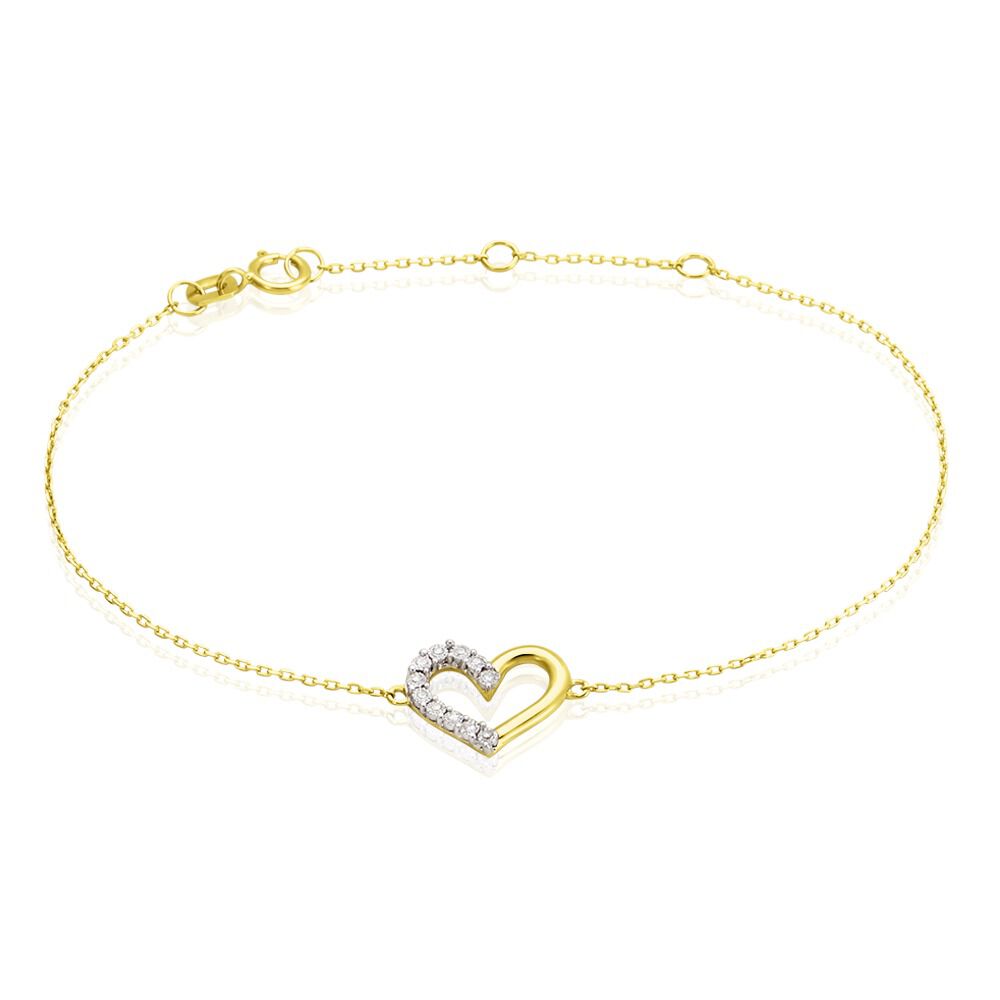 Bracelet Christine Or Jaune Diamant - Bracelets chaînes Femme | Marc Orian