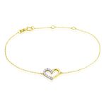Bracelet Christine Or Jaune Diamant - Bracelets cha&icirc;nes Femme | Marc Orian