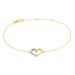 Bracelet Christine Or Jaune Diamant - Bracelets chaînes Femme | Marc Orian