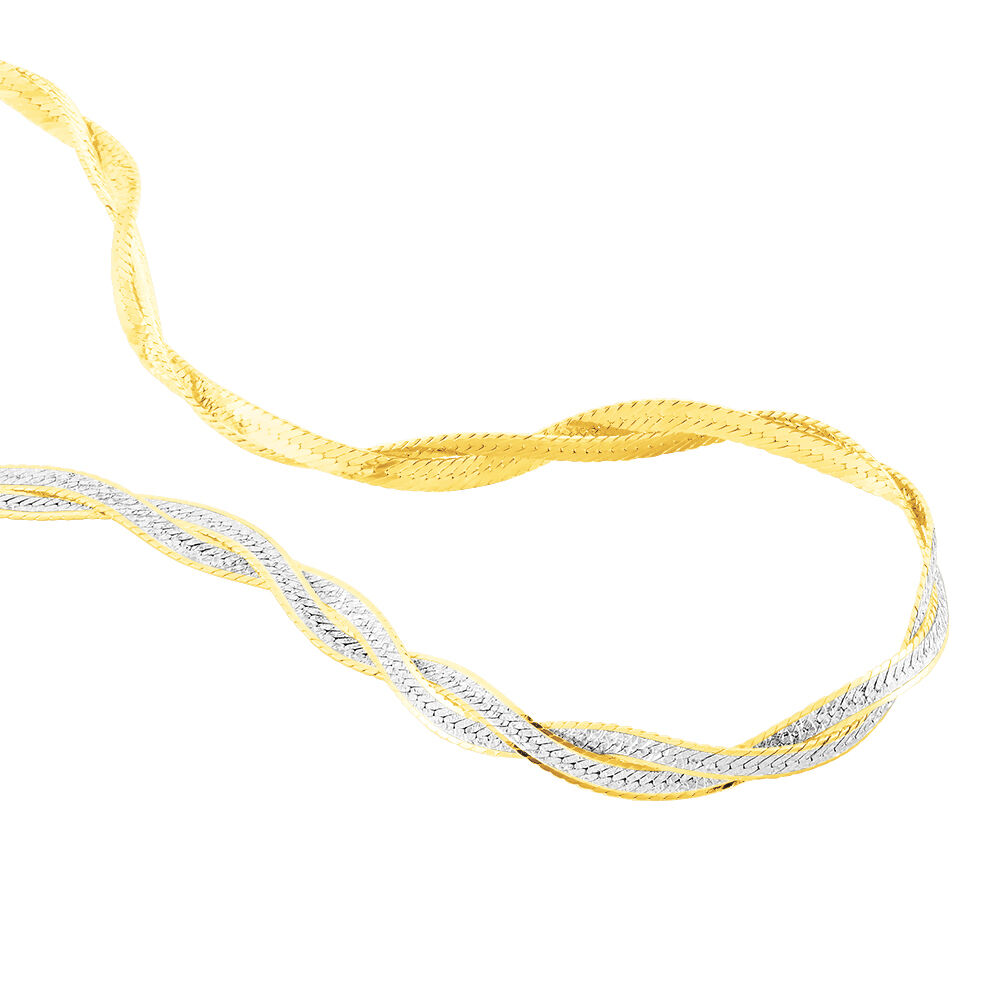 Collier Anaiz Argent Bicolore - Chaines Femme | Marc Orian