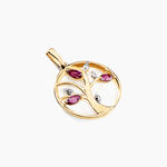 Pendentif Godolieba Or Jaune Rhodolite - Pendentifs Femme | Marc Orian