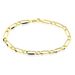 Bracelet Ophelio Maille Alternee 1/1 Or Jaune - Bracelets mailles Homme | Marc Orian