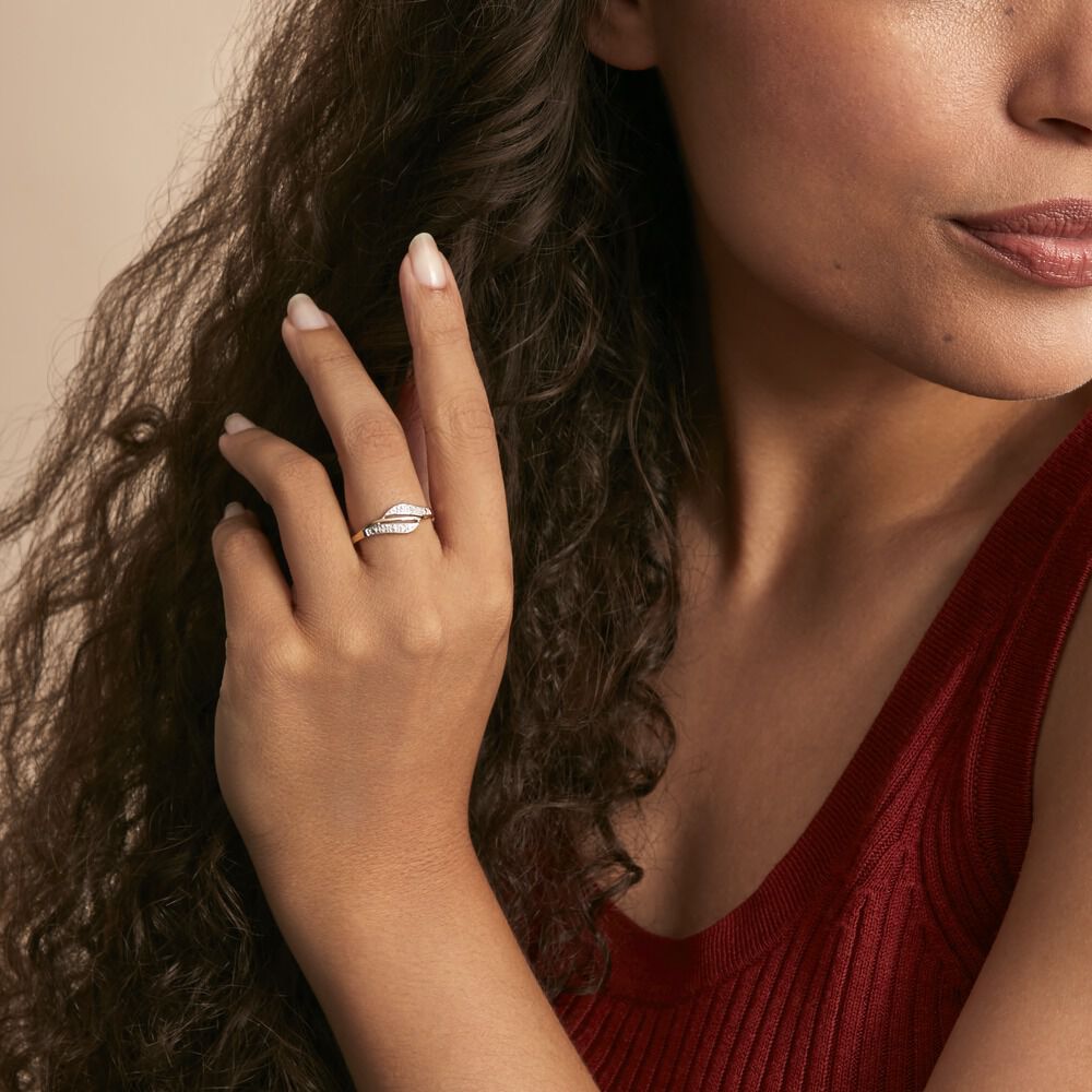Bague Calypso Or Jaune Diamant - Bagues pierres précieuses Femme | Marc Orian