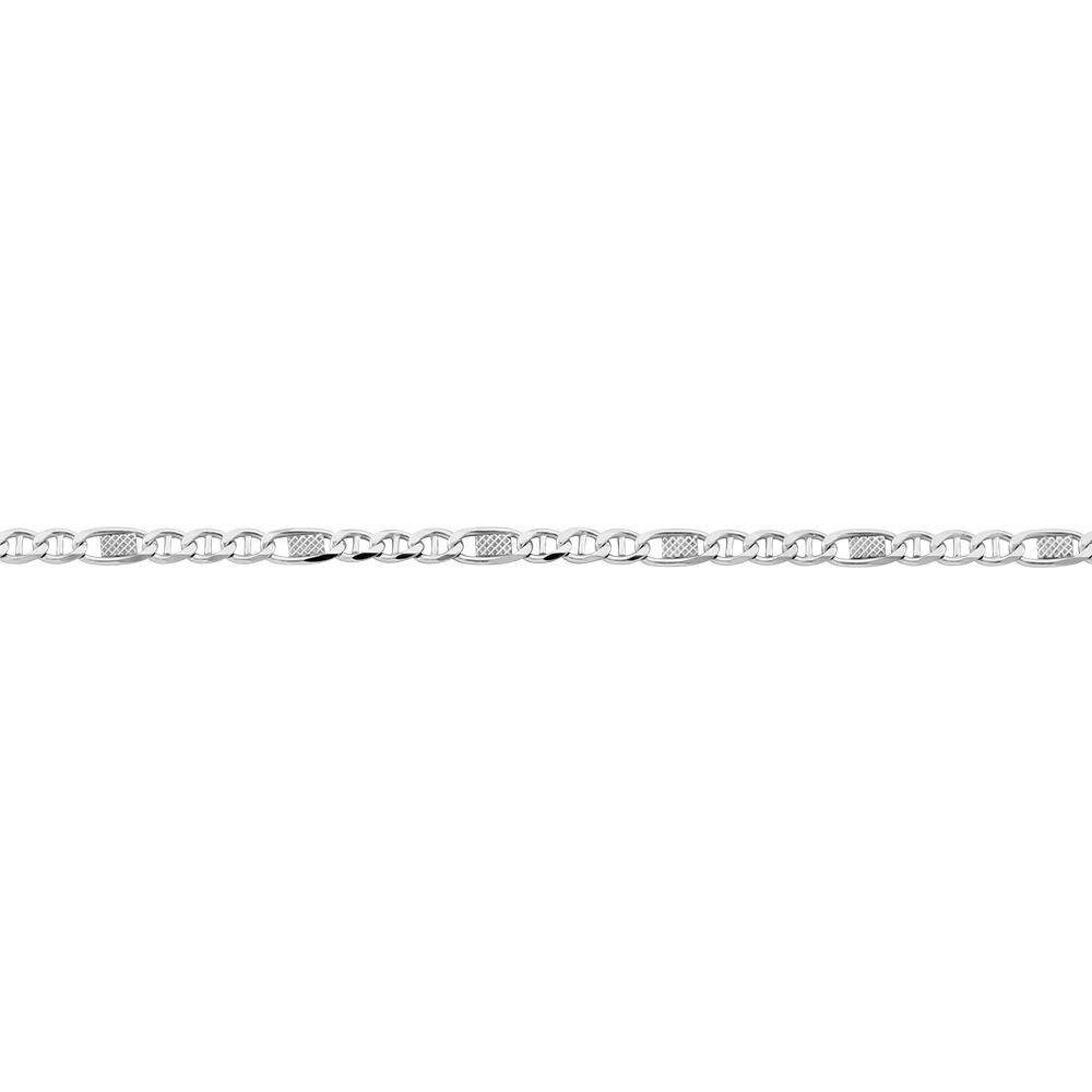 Chaine Jeremi Argent Blanc - Chaines Homme | Marc Orian