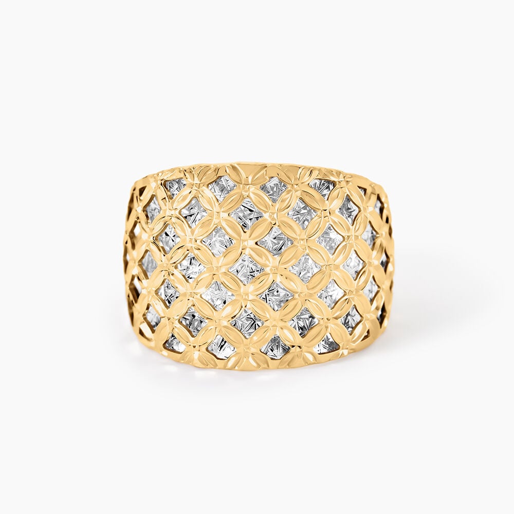 Bague Adonijah Or Bicolore - Bagues grosses Femme | Marc Orian