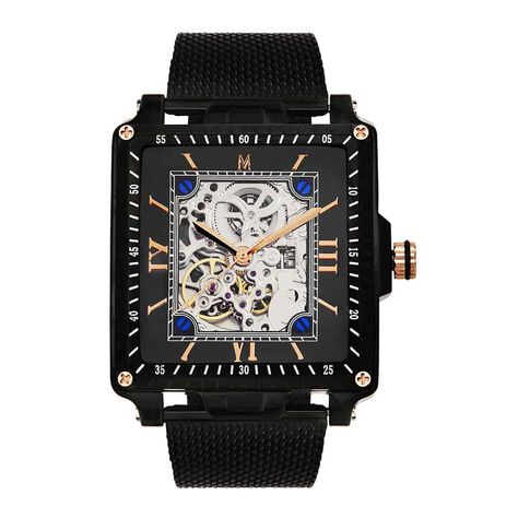 Montre Montignac C Automatique Noir - Montres automatique Homme | Marc Orian