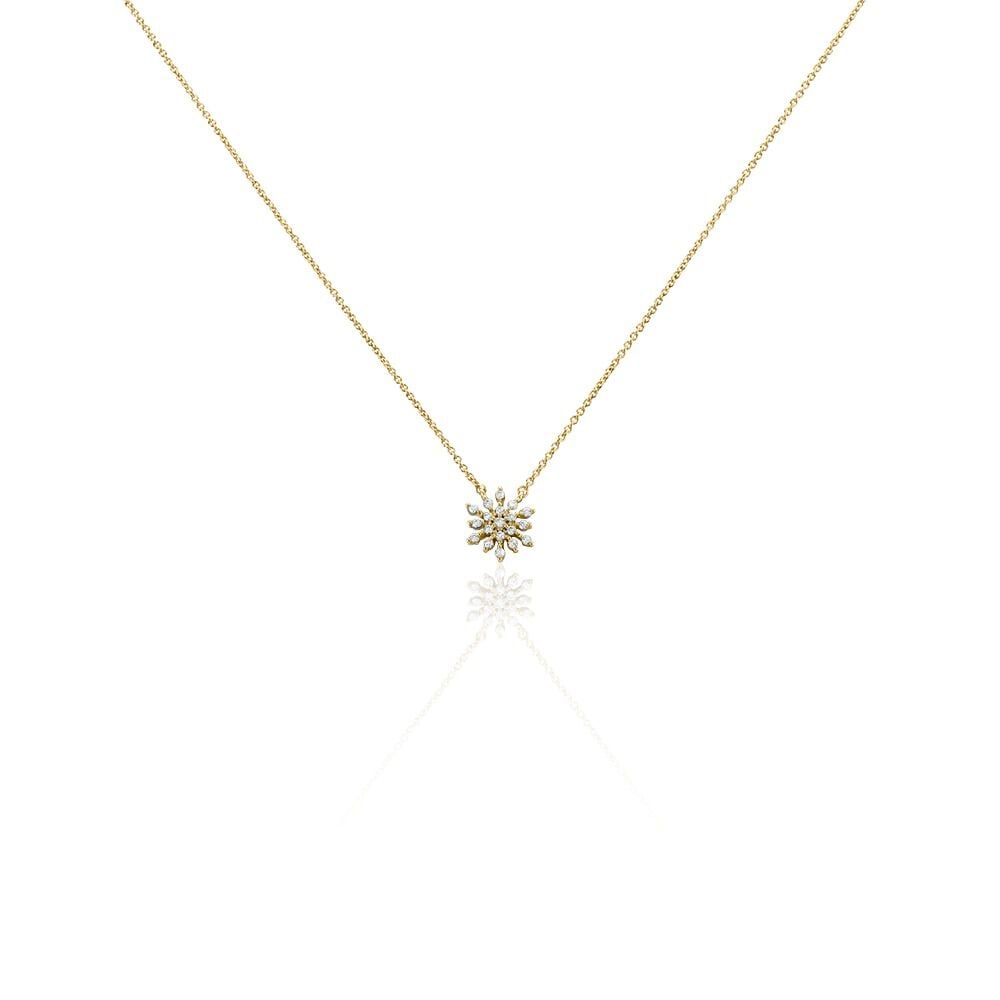 Collier Plaqué Or Lisha Oxyde De Zirconium - Colliers avec pierres Femme | Marc Orian