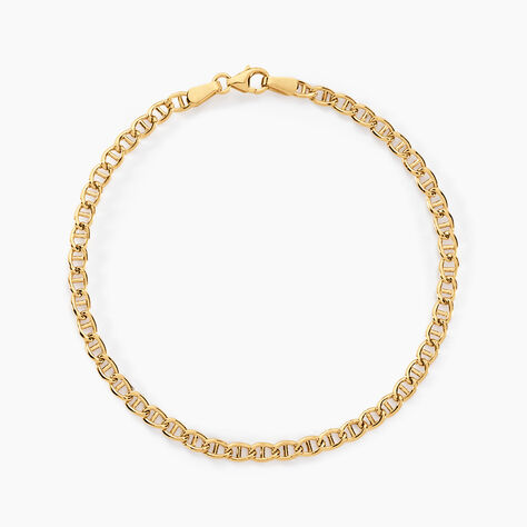 Bracelet Or Jaune Capucin Maille Marine - Bracelets mailles Femme | Marc Orian