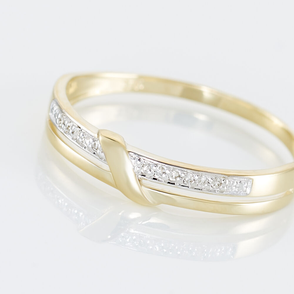 Bague Daynis Or Jaune Diamant - Parures de mariage Femme | Marc Orian