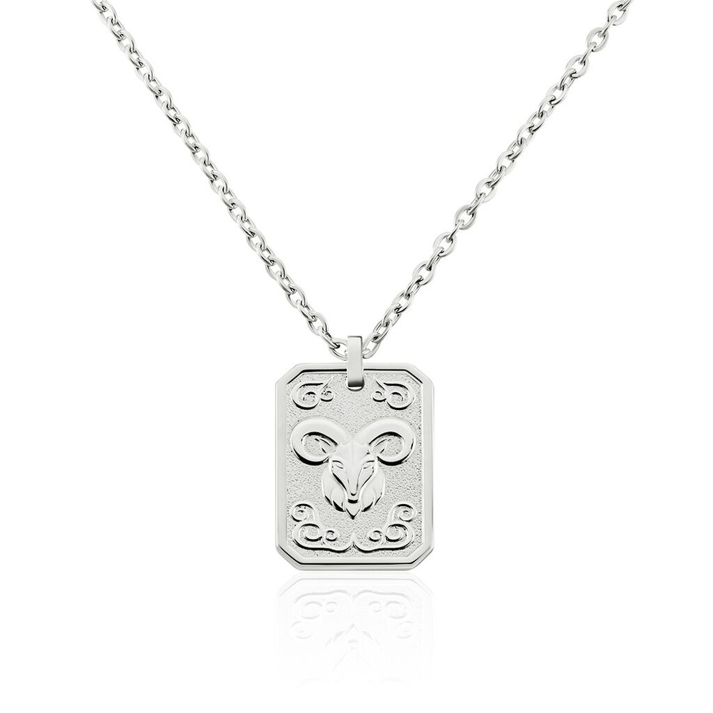 Collier Phebus Him Acier - Colliers fantaisie Homme | Marc Orian